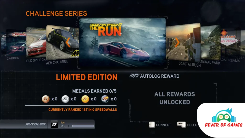 Need for Speed The Run Game Modes 1