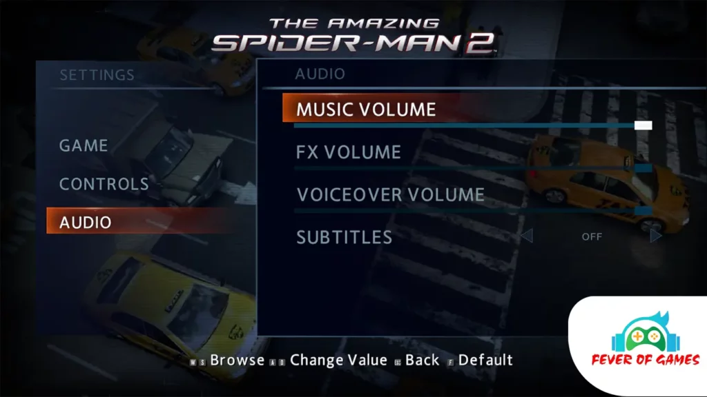 Audio of The Amazing Spider Man 2