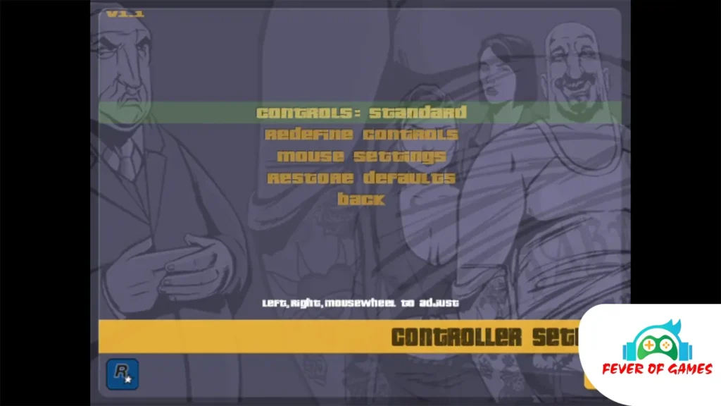 GTA 3 Controls