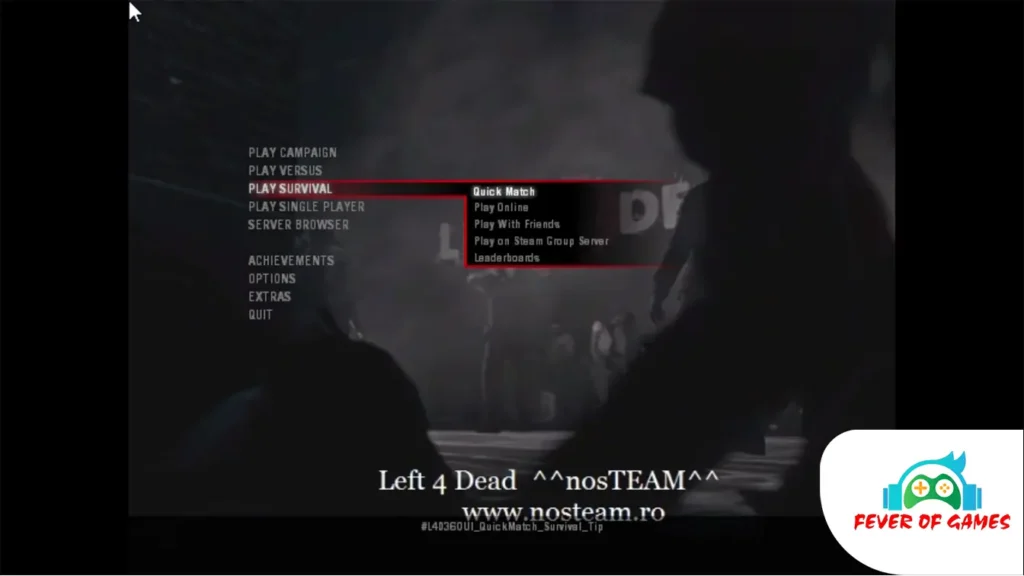 Left 4 Dead Game Modes