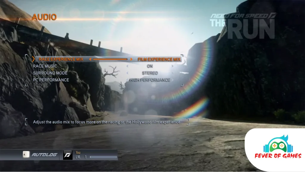 Need for Speed The Run Game Sounds and Music