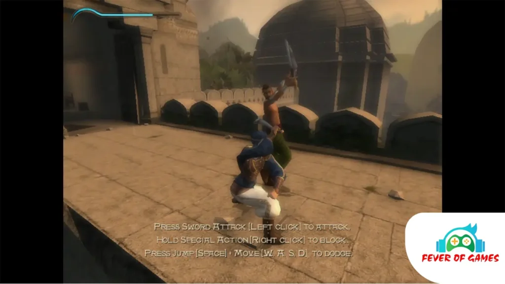 Prince of Persia the Sands of Time Gameplay