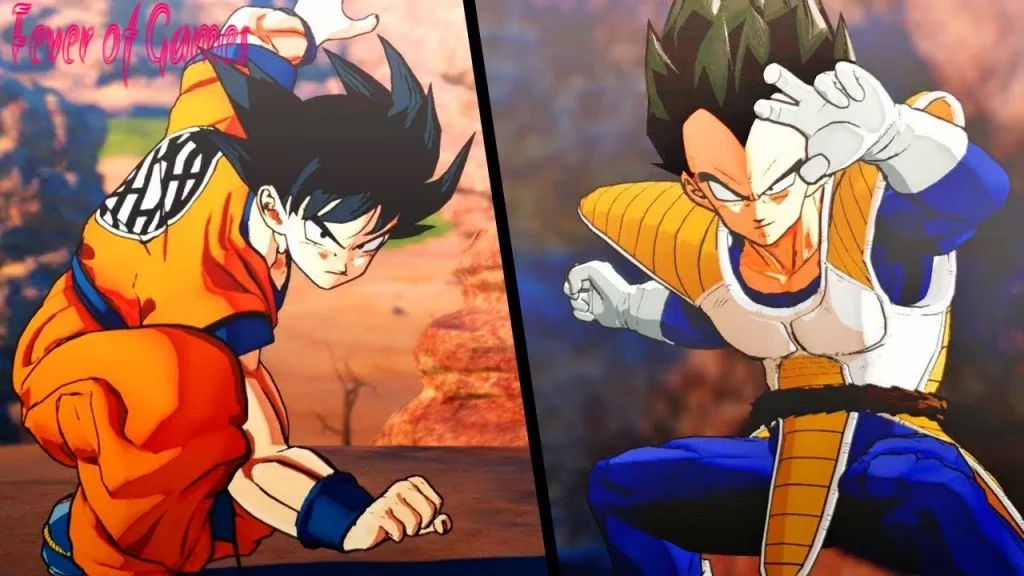 goku vs vegeta dbz kakarot
