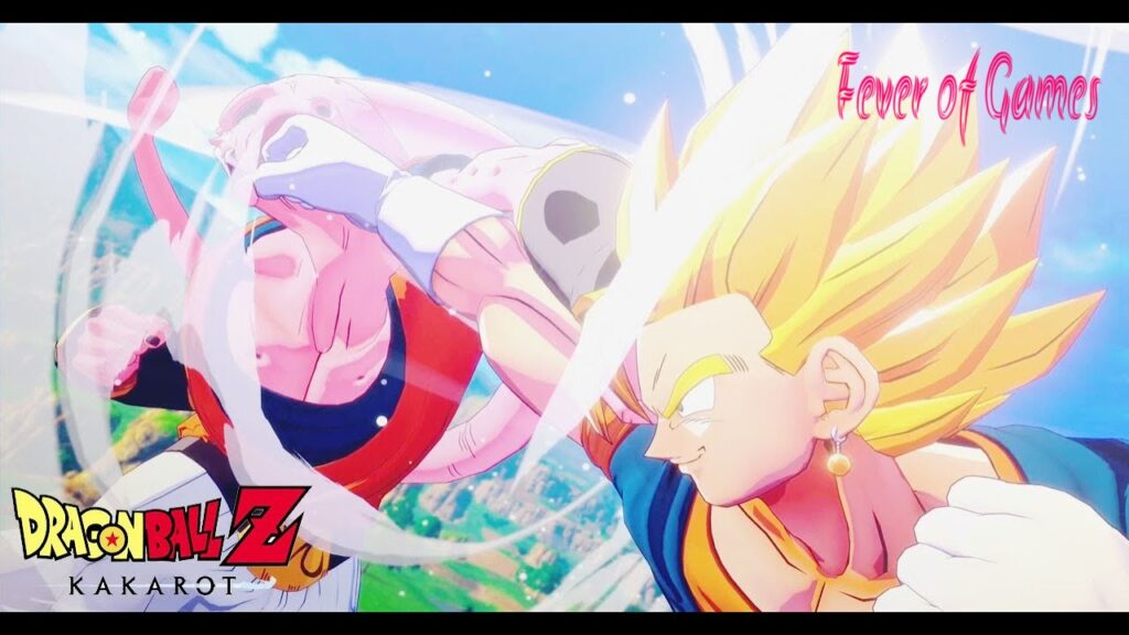 vegeto vs majin buu dbz kakarot